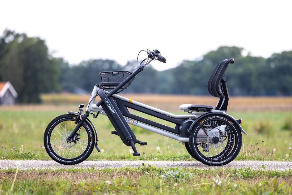 Standard reinforced frame on vanRaam Fun2Go duo bike