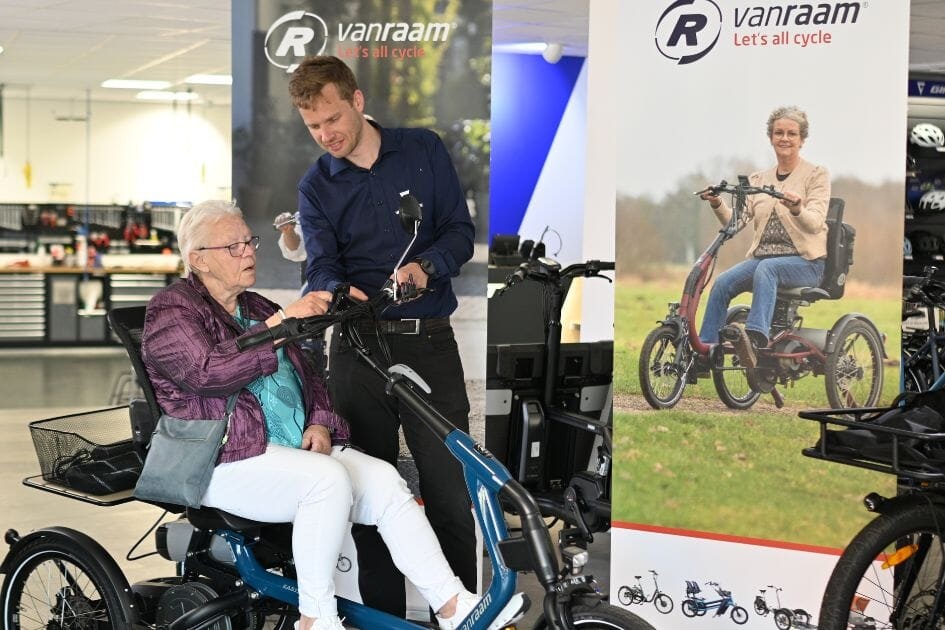 Van der Woude Fietsen Franeker vanRaam Easy Rider driewielfiets Van der Woude Fietsen Franeker vanRaam Easy Rider driewielfiets