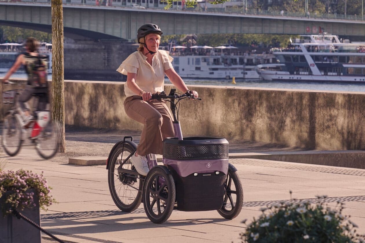 Thuja fiets met 2 wielen voor vanRaam