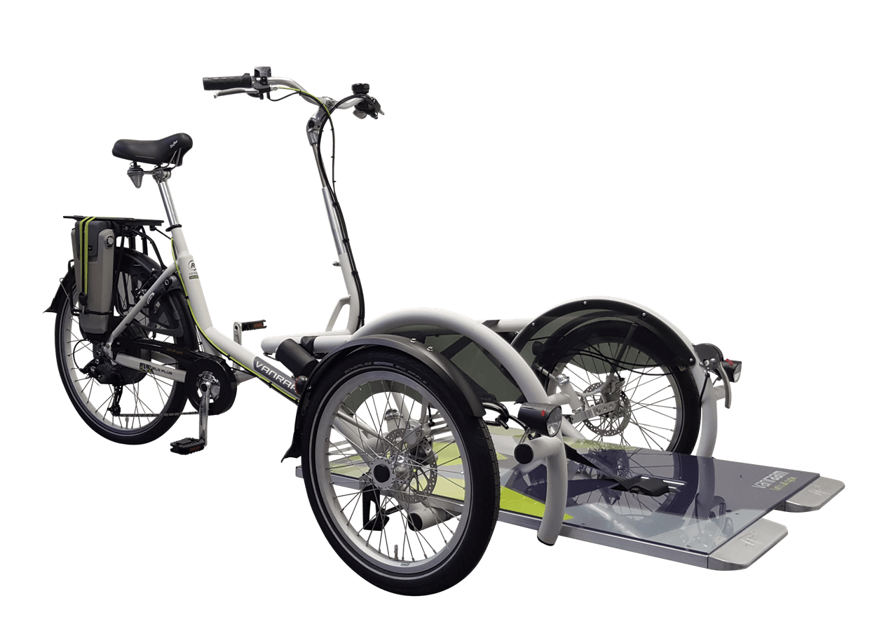 VeloPlus rolstoelfiets met trapondersteuning VeloPlus rolstoelfiets met trapondersteuning
