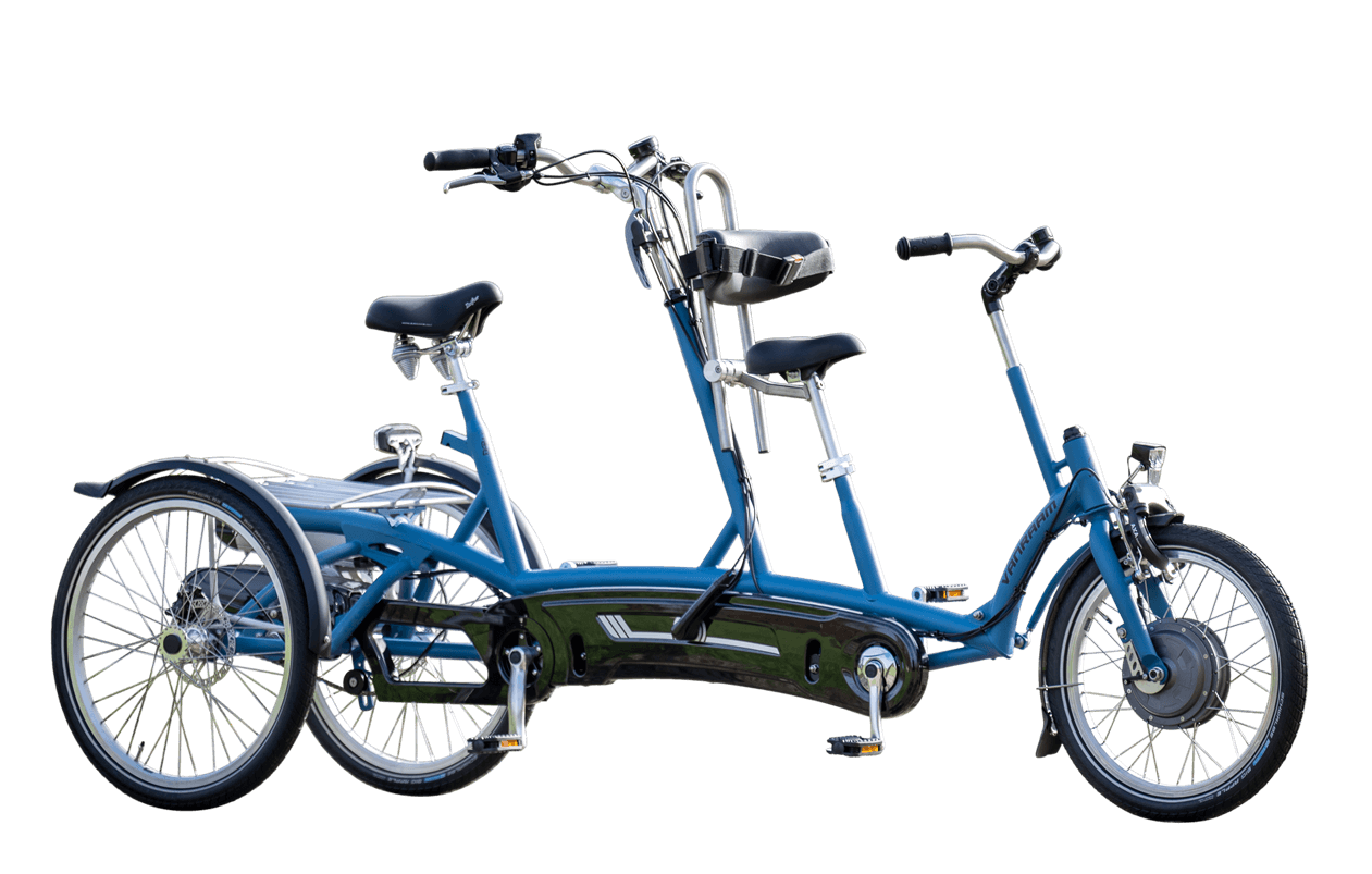 Kivo Plus Kind-Eltern-Dreiradtandem Van Raam Kivo Plus Kind-Eltern-Dreiradtandem Van Raam