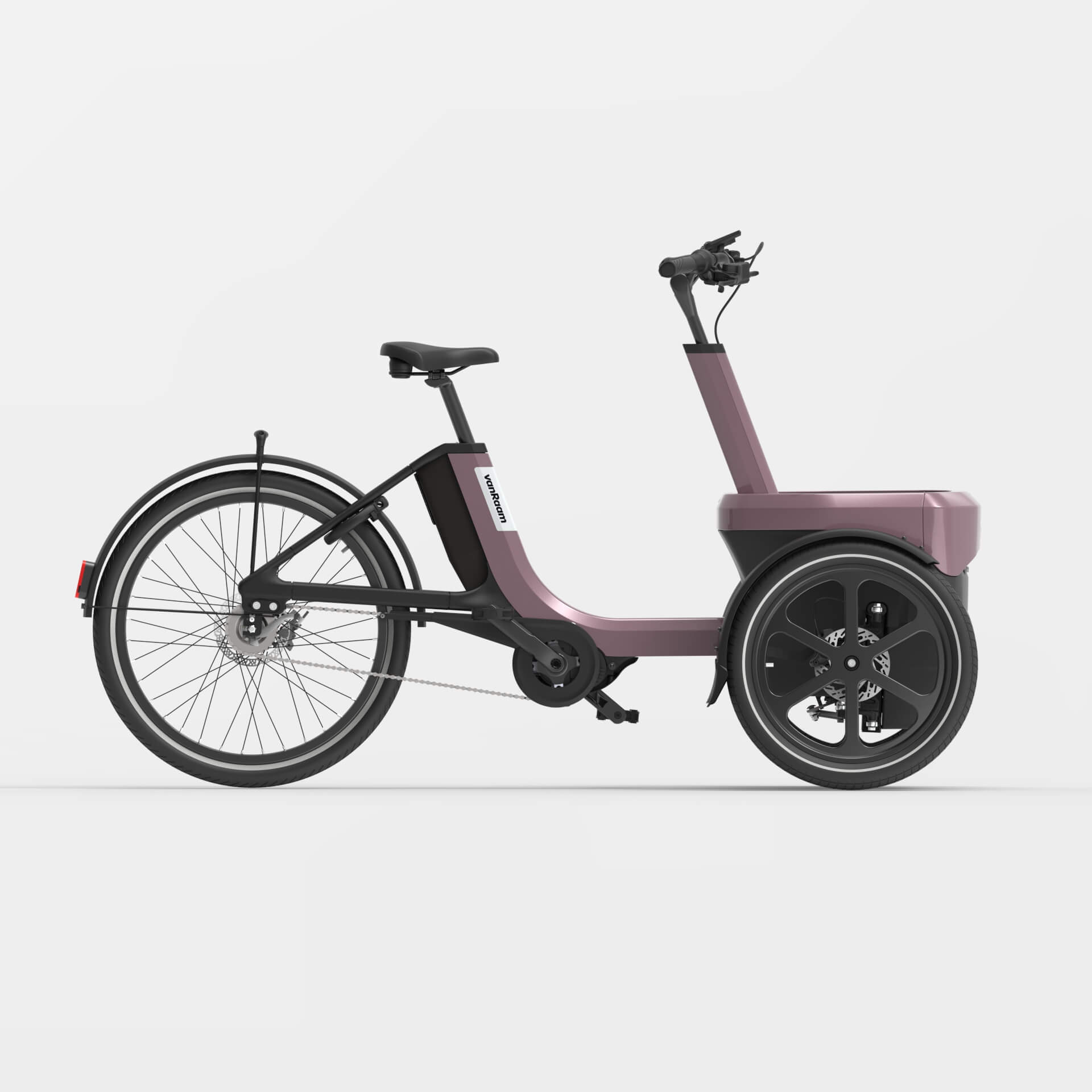 Thuja Active Shimano Dusty Taupe vanRaam e-bike