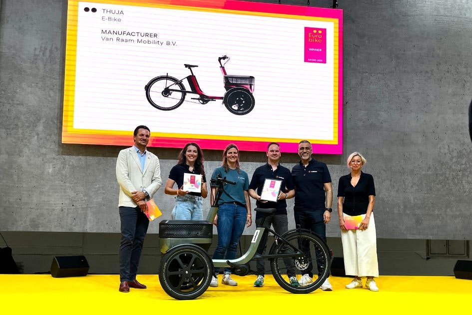 vanRaam Thuja wins EuroBike award 2025