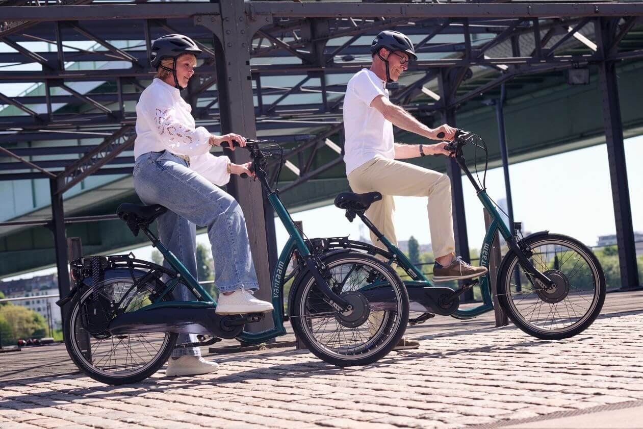 balance elektrische fiets lage instap van raam