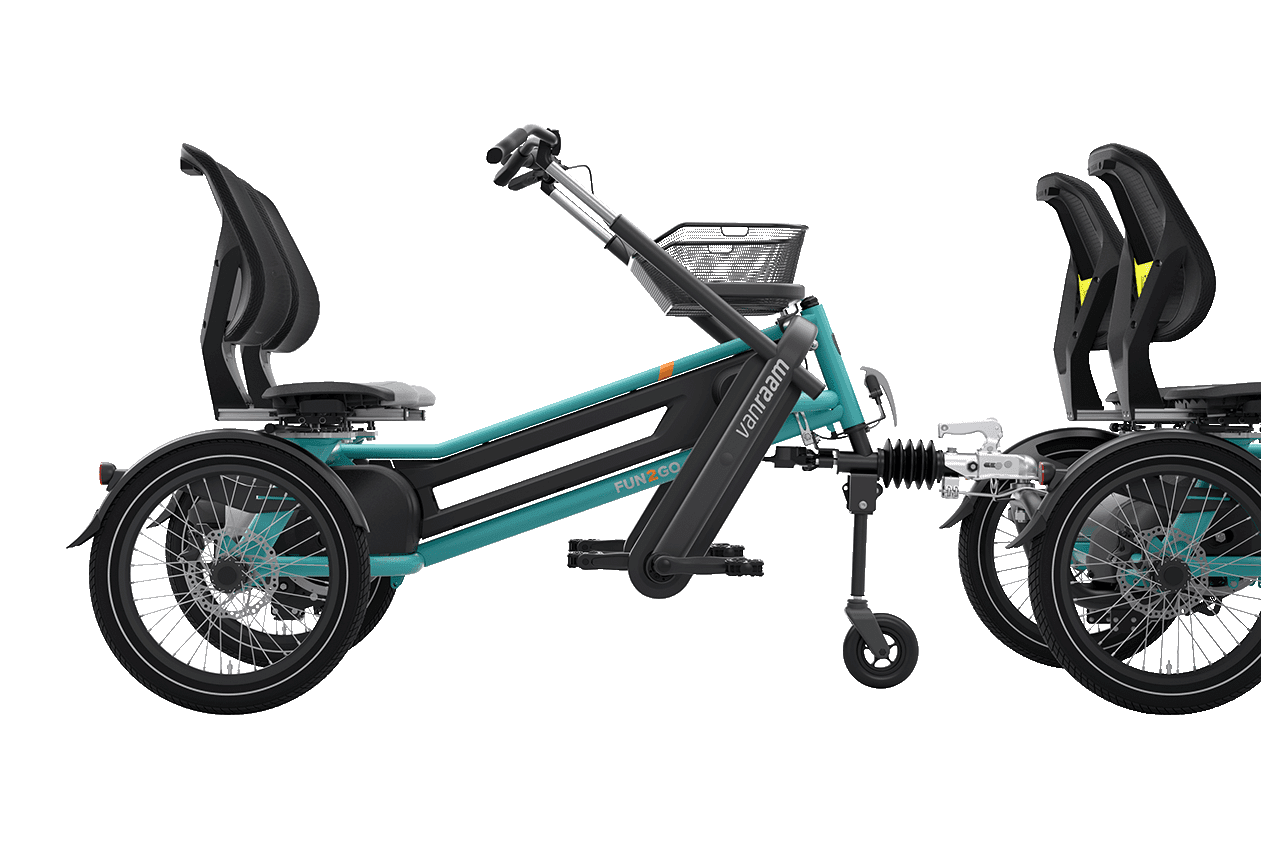 vanRaam FunTrain vélo pour quatre personnes