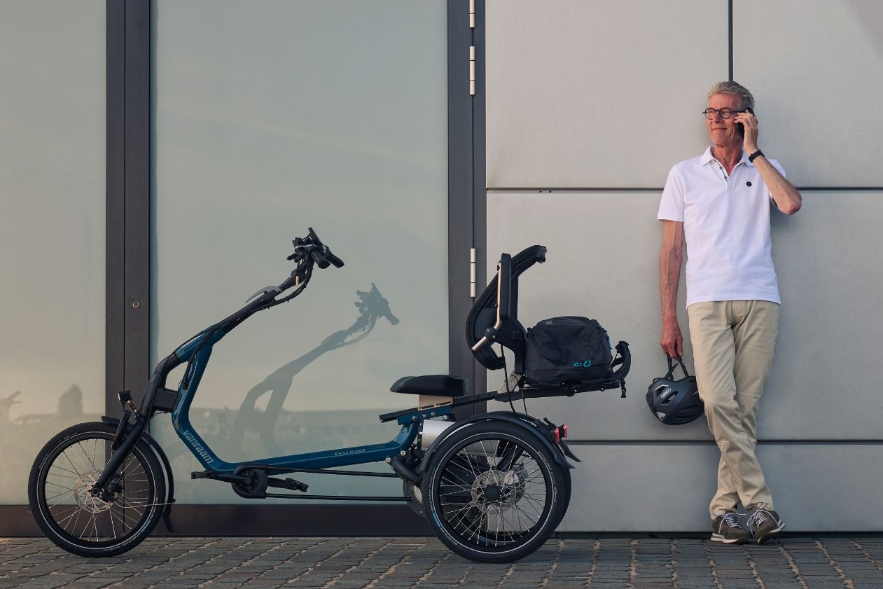 vanraam easy rider bike ocean blue gloss