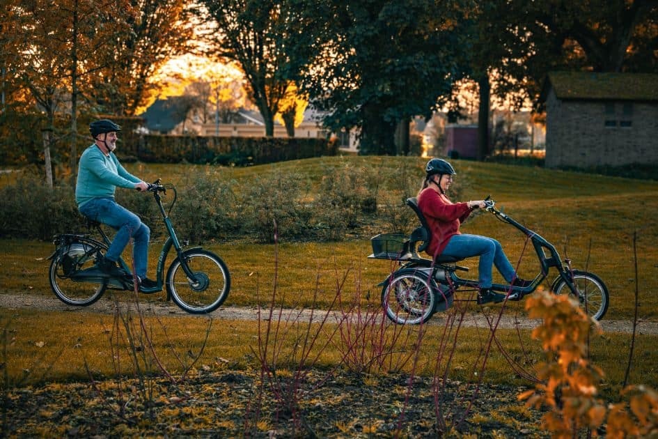 renting vanRaam special needs bikes in belgium
