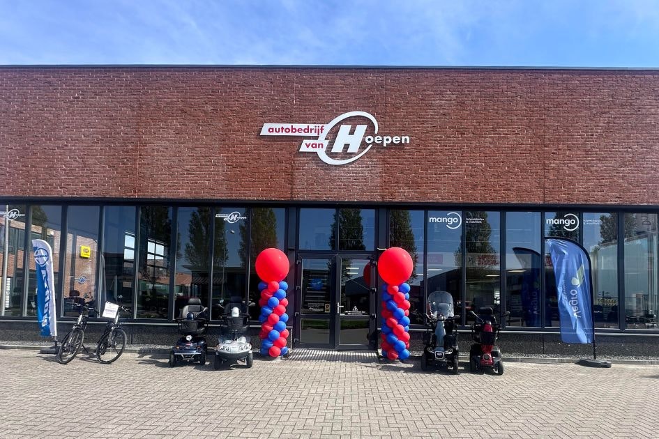 Mango Mobility Middelburg vanRaam - pand Mango Mobility Middelburg vanRaam - pand