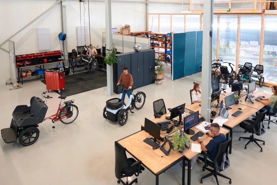 Idea factory vanRaam innovation bicycle manufacturer