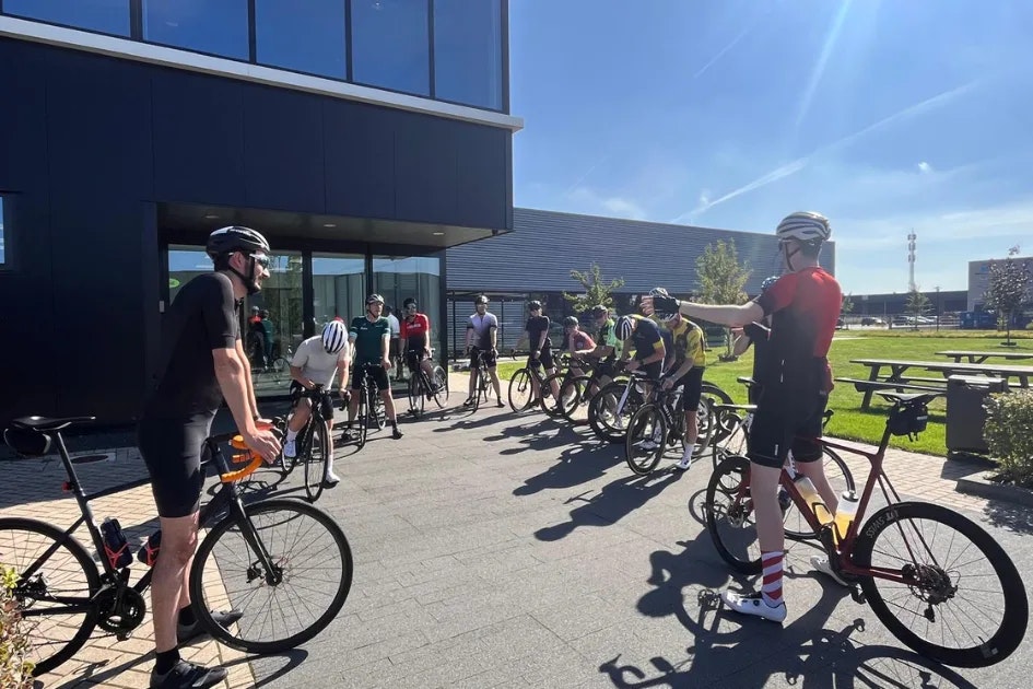 Niels Master Planner social atmosphere cycling tour vanRaam