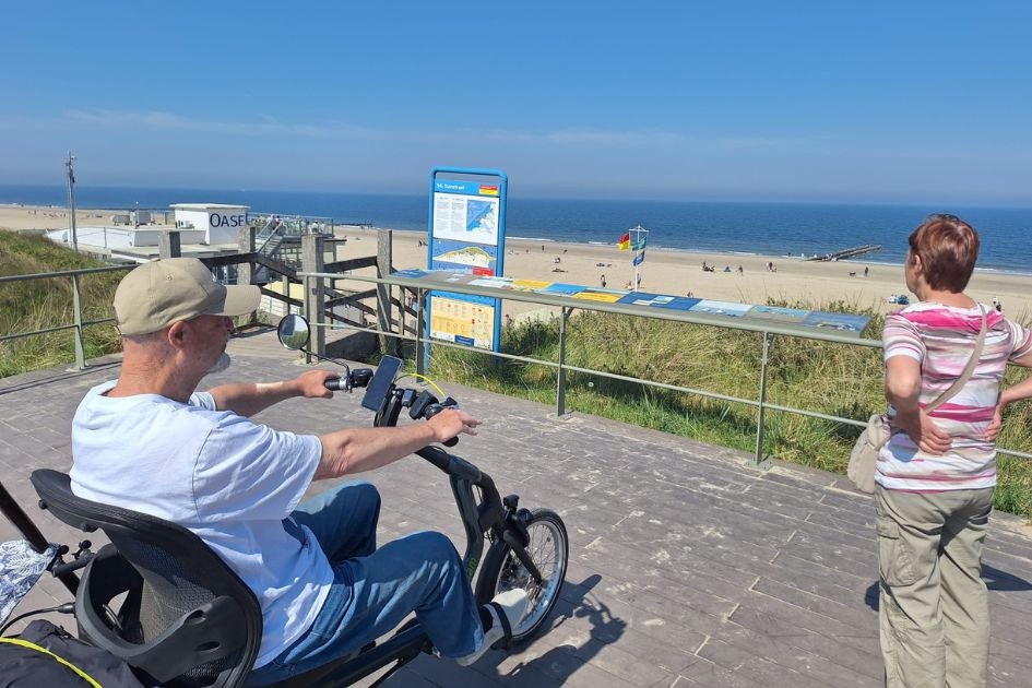 Customer experience vanRaam Easy Rider tricycle - Peter Heijnen