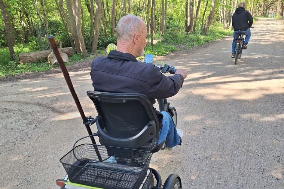 vanRaam customer experience Easy Rider e-bike tricycle - Peter Heijnen