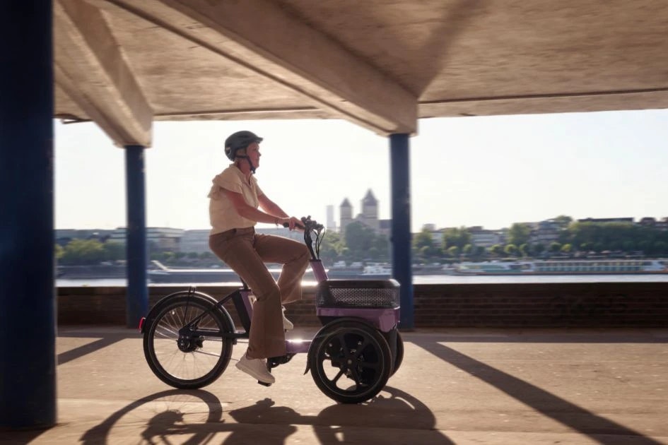 Tricycle Thuja avec 2 roues a l'avant Van Raam