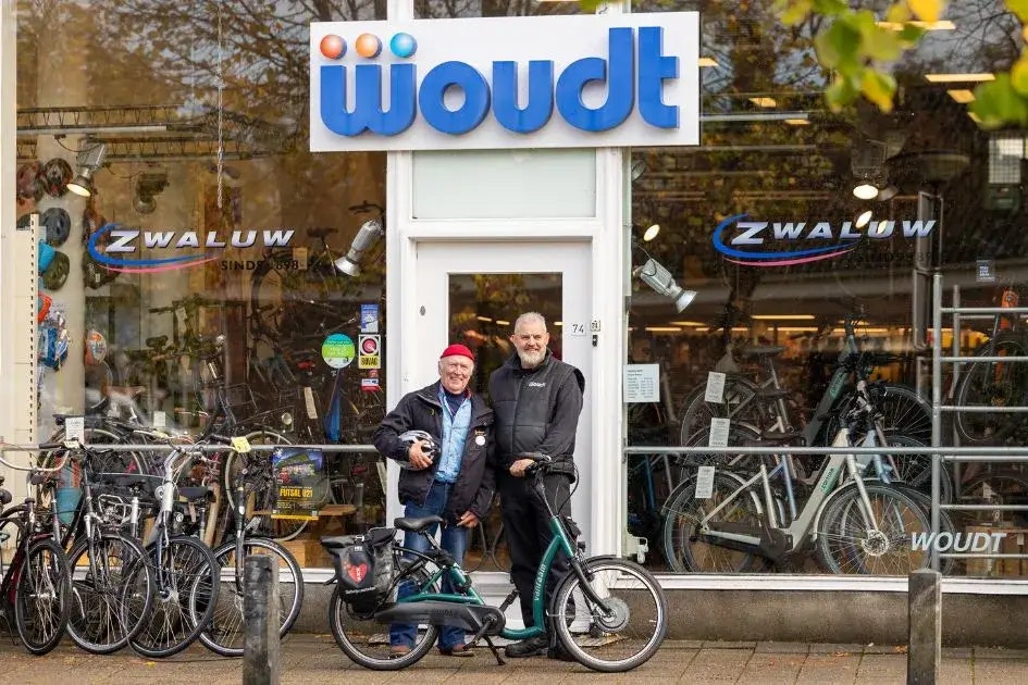 Woudt fietsen klantervaring Harry Slinger Drukwerk Woudt fietsen klantervaring Harry Slinger Drukwerk