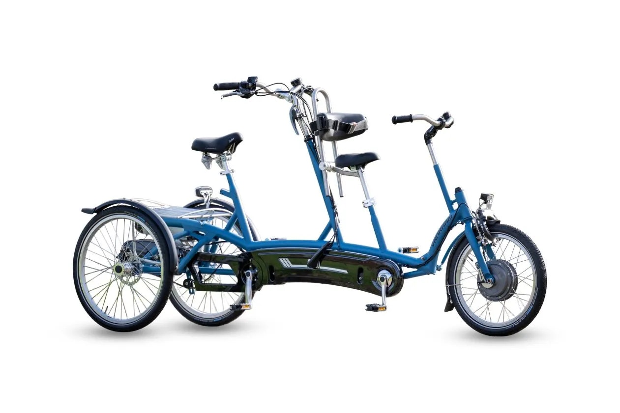 Kivo Plus Kind-Eltern-Dreiradtandem vanRaam