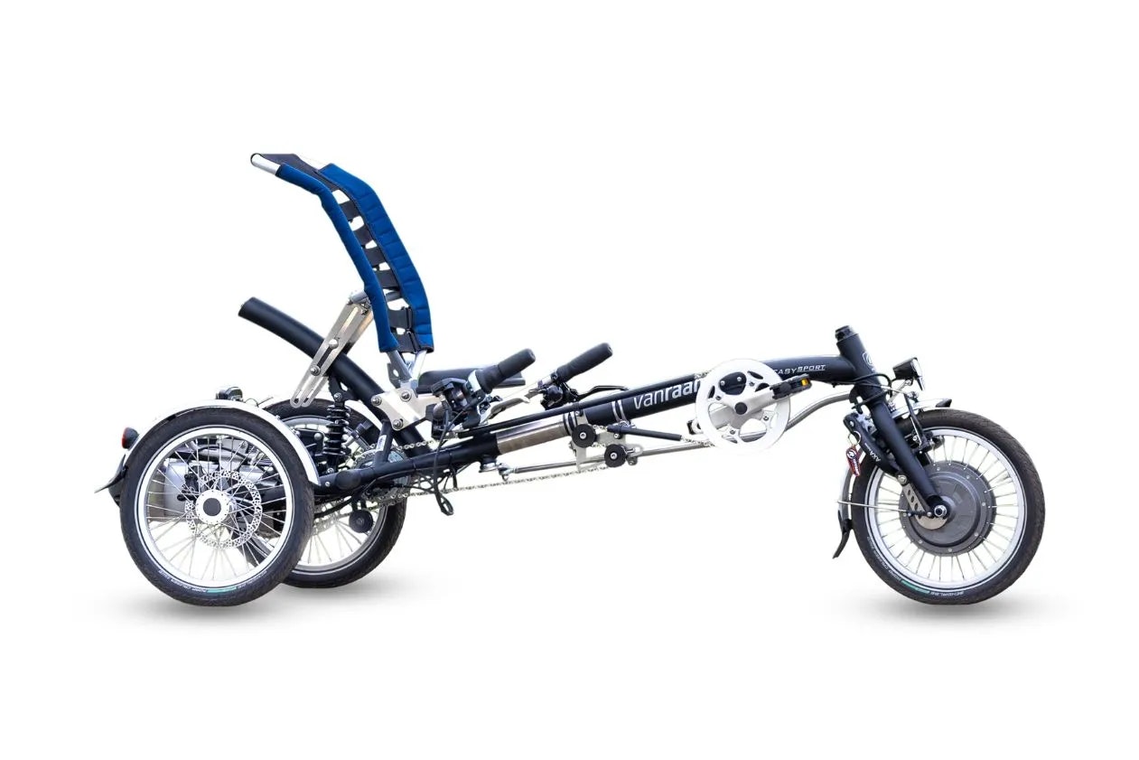 Sportive recumbent trike bike Easy Sport Small vanRaam