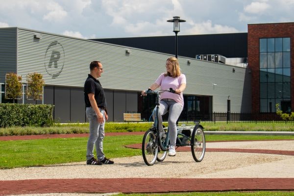 Showroom vanRaam Varsseveld plan a test ride