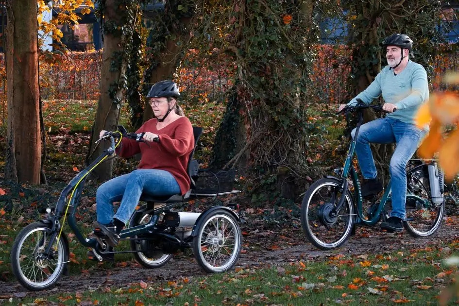 Fietsen met een spierziekte Cycling with a muscle disease