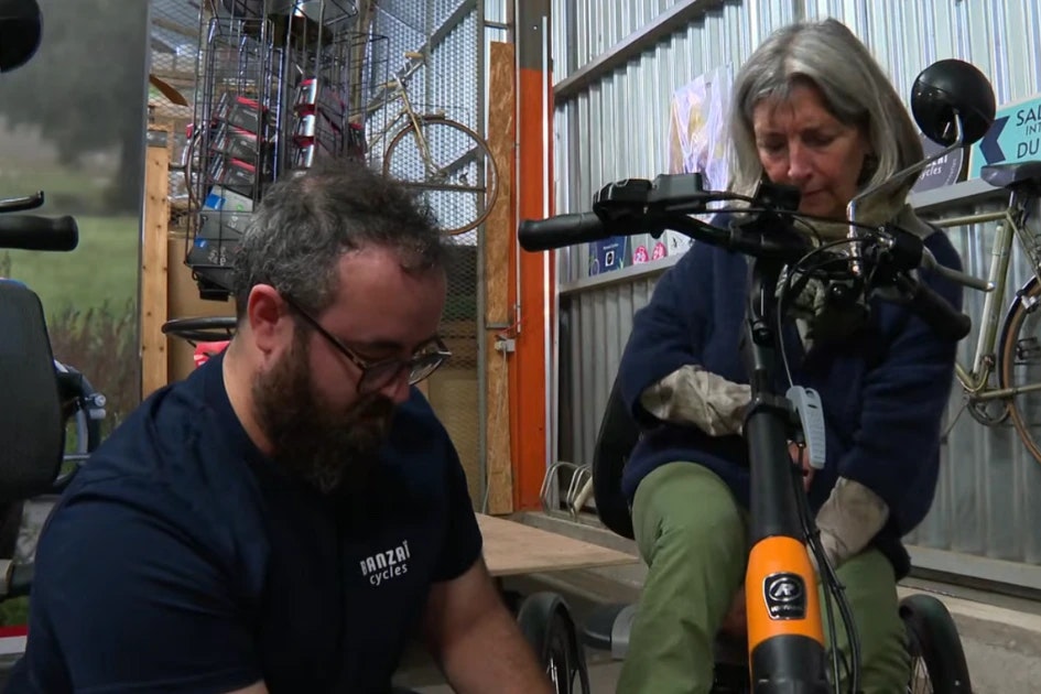 vanRaam Easy Rider Compact Tricycle on France 3 TV report