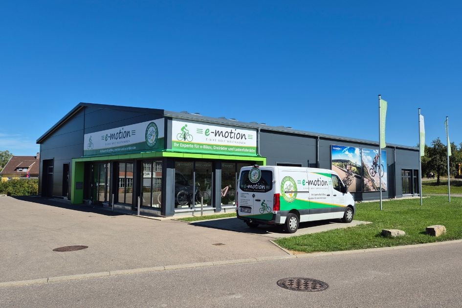 Dreirad-Zentrum Westhausen vanRaam Gebäude