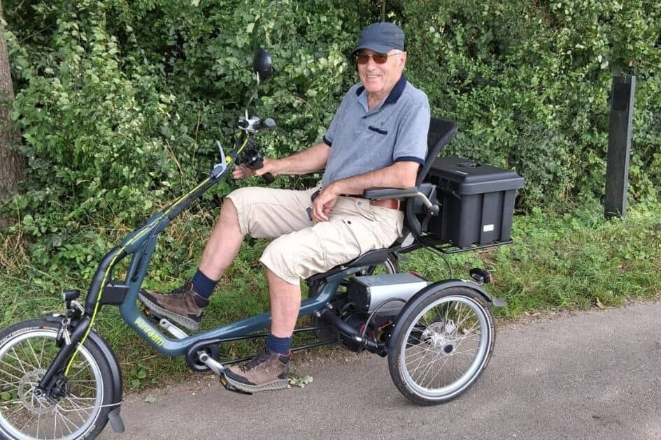 Customer experience vanRaam Easy Rider tricycle - Harry ter Hart