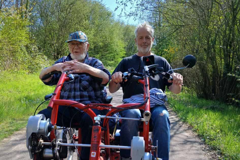 Customer experience Fun2Go Duo bike vanRaam Caen Hervé Customer experience Fun2Go Duo bike vanRaam Caen Hervé