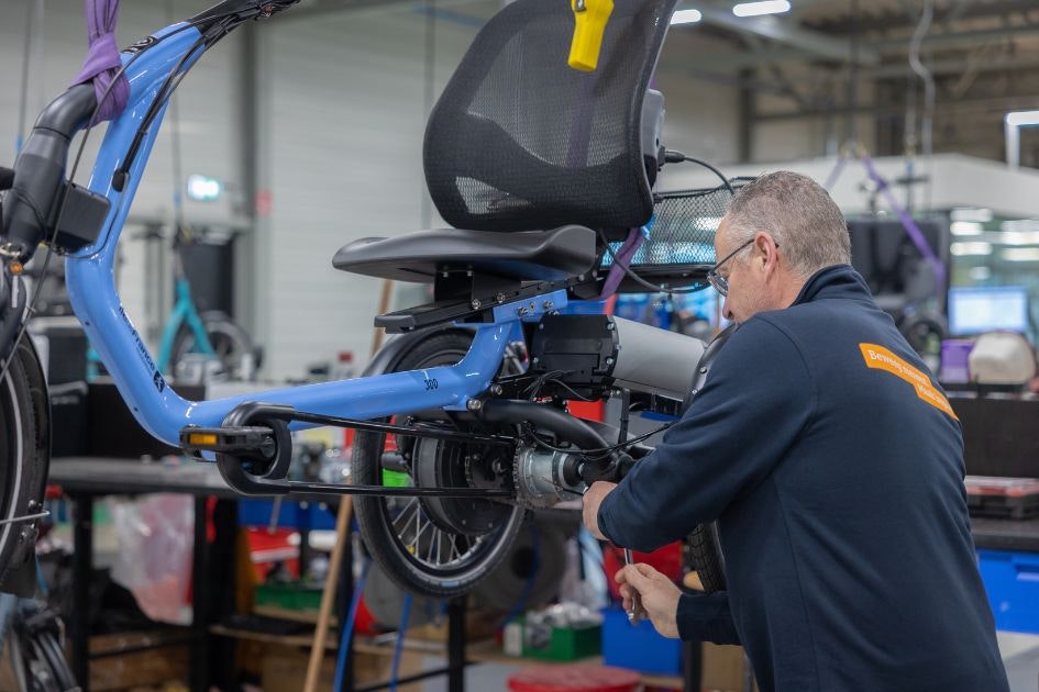 Veligo Location Tricycle Easy Rider vanRaam FactoryTechnician