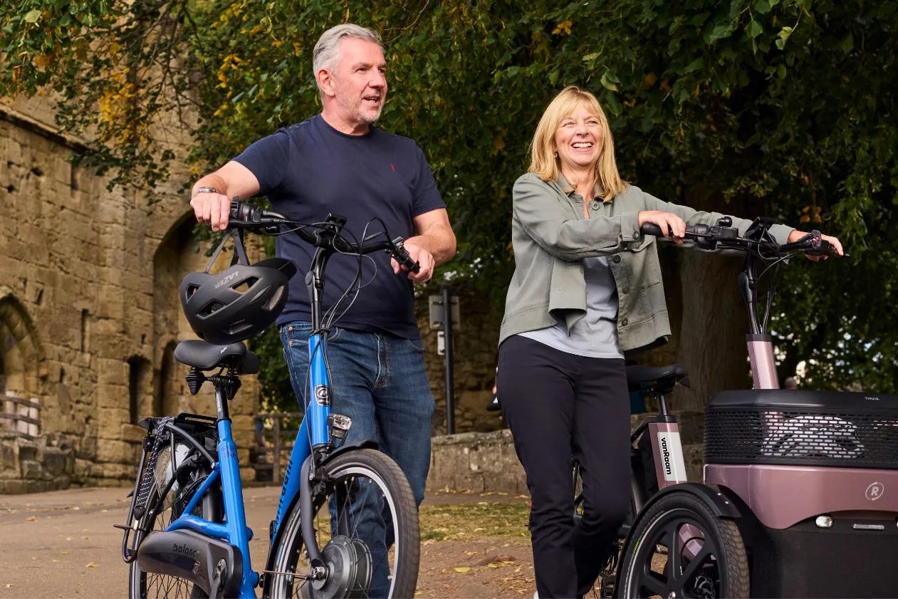 vanRaam Balance and Thuja e-bike for balance problems