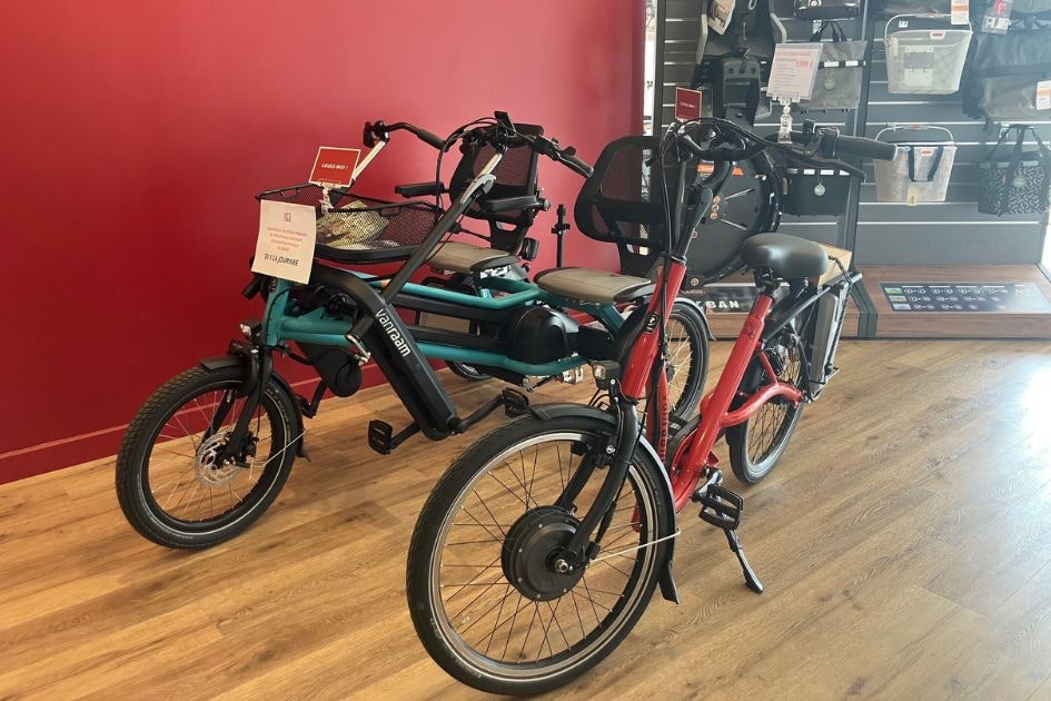 vanRaam revendeur Movebike Pau Fun2Go velo duo