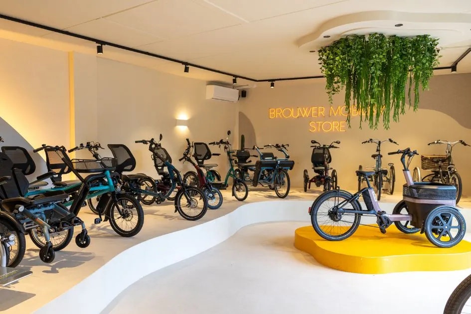 Brouwer Mobility Store Nijmegen Lent vanRaam showroom