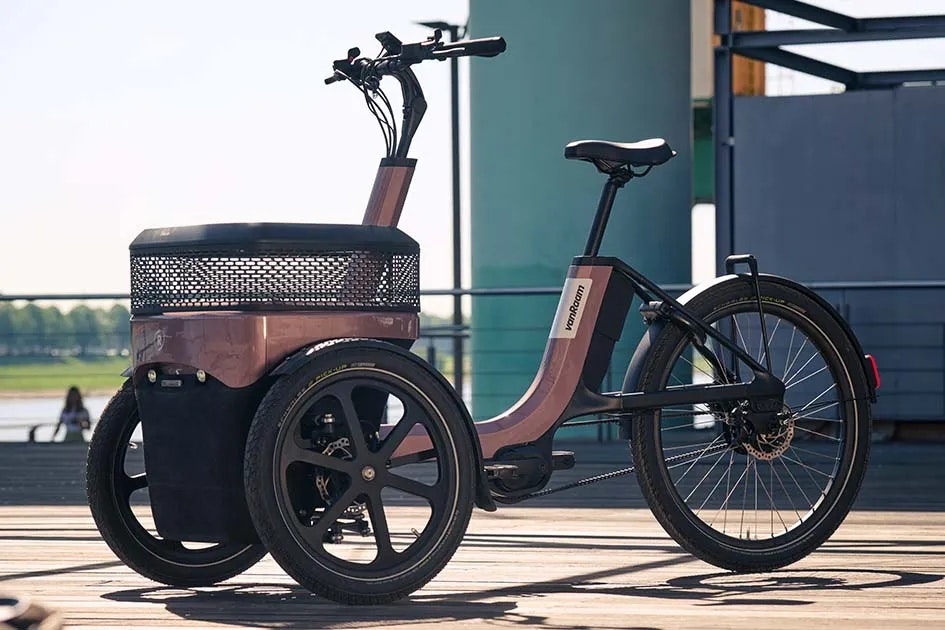 vanRaam Thuja E-Bike Dreirad mit Gepäckraum