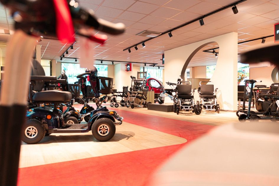 Mango Mobility Heerlen vanRaam showroom