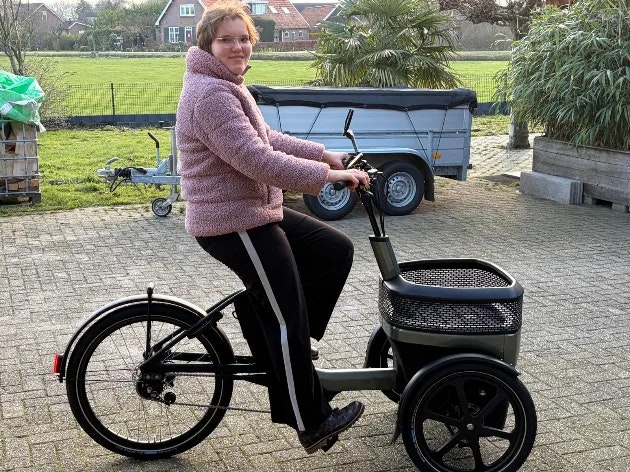 Customer experience Amber Nijenhuis vanRaam Thuja e-bike tricycle