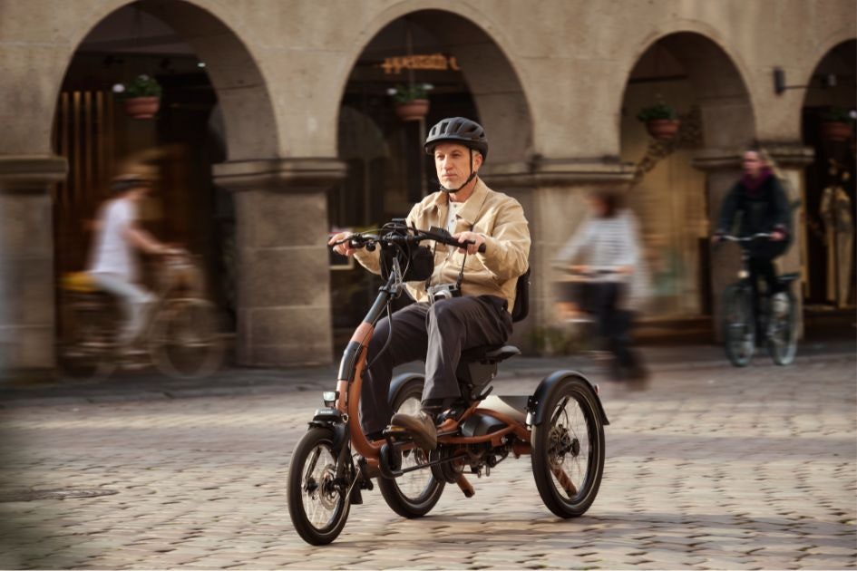 vanRaam Easy Rider Comfort Dreirad mit BiSSA-Federung