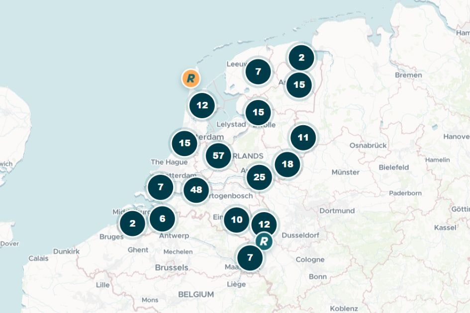 vanRaam dealerlocator NL