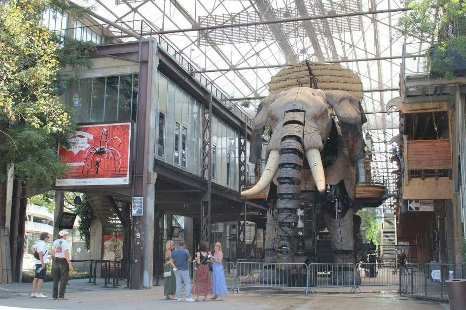 Nantes en velo 3 roues grand elephant