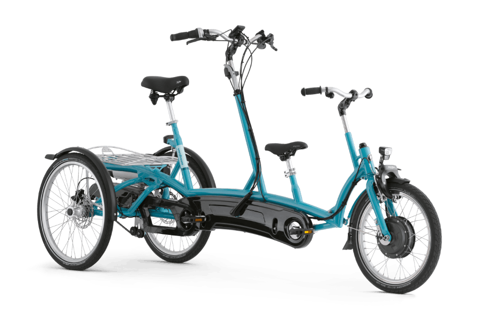 Kivo Plus child parent three-wheel tandem vanRaam Kivo Plus child parent three-wheel tandem vanRaam