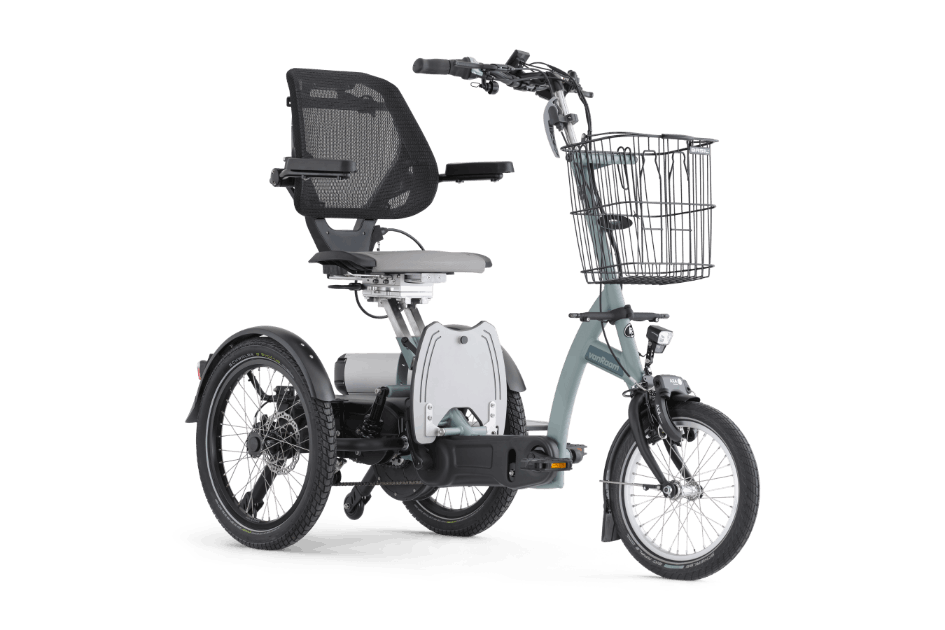 Van Raam Easy Go scooter bike, freestanding studio photo