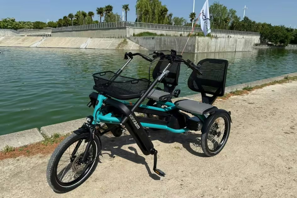 vanRaam dealer TRICIMad Fun2Go side by side tandem