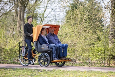 van raam transport bikes for cycling after a stroke