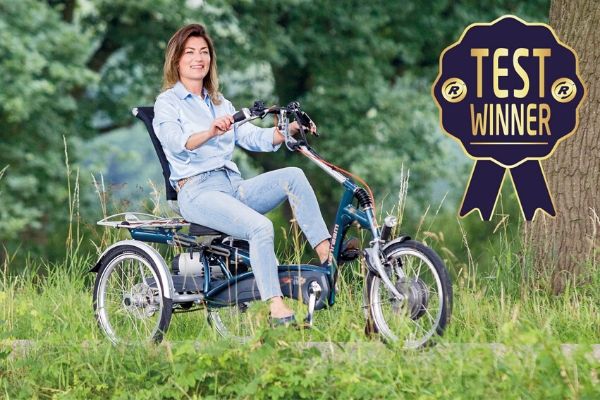 Easy Rider tricycle voted test winner
