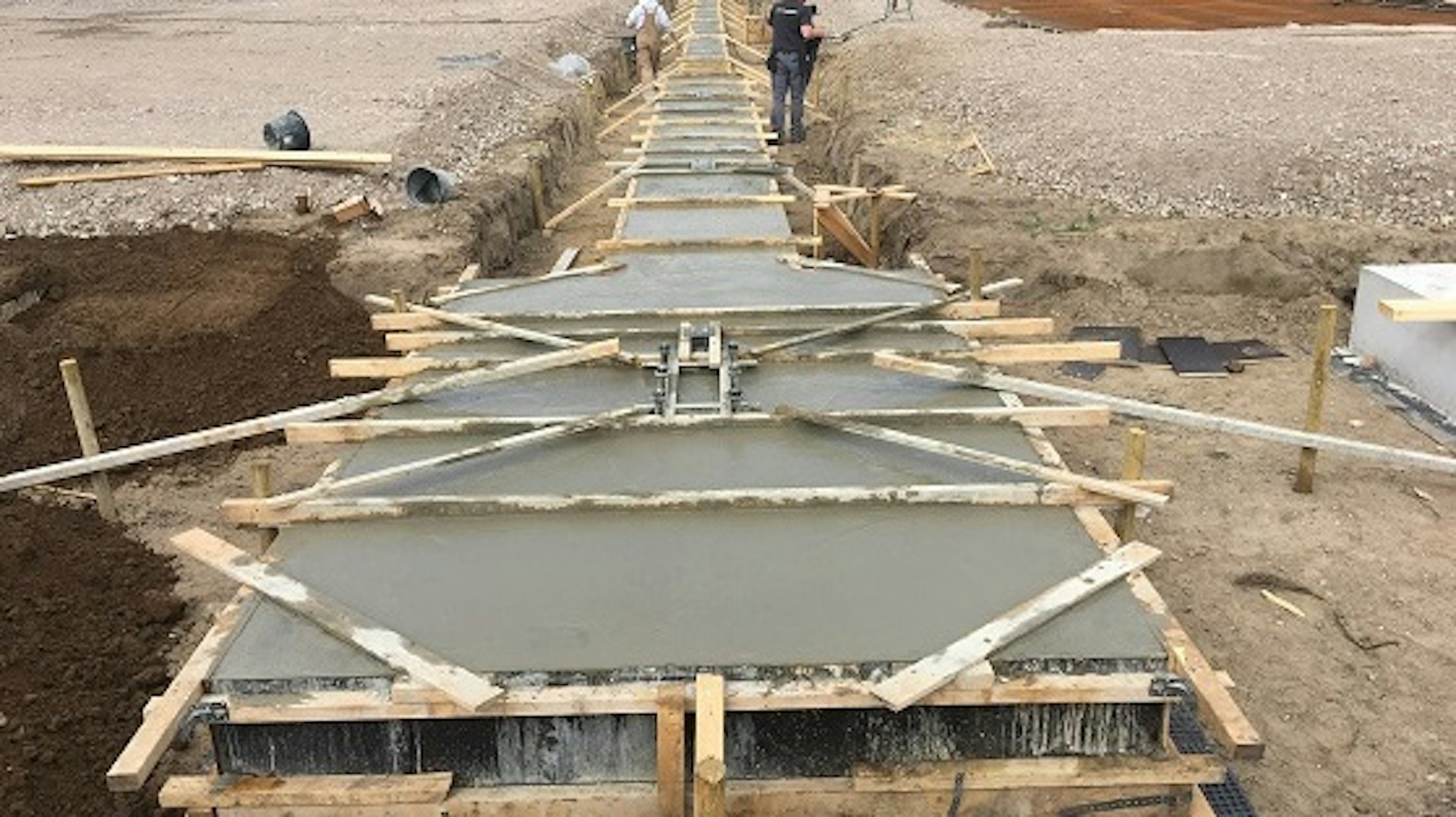 Week 20: beton storten nieuwbouw Van Raam