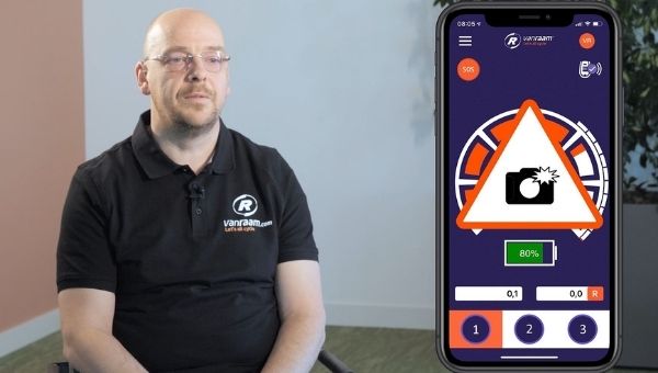 Overheid introduceert flitspalen op fietspaden - Van Raam Smart E-Bike App push notificaties