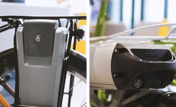 How does a Van Raam battery work and charge it?  