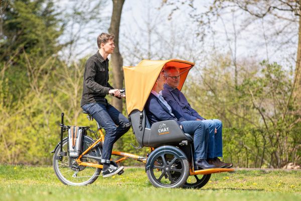 7 useful tips to buy a cargo bike - Van Raam Chat Rickshaw bike
