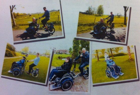 Rolstoeltransporter rolstoelfiets