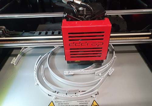 Van Raam print 3D geprinte onderdelen