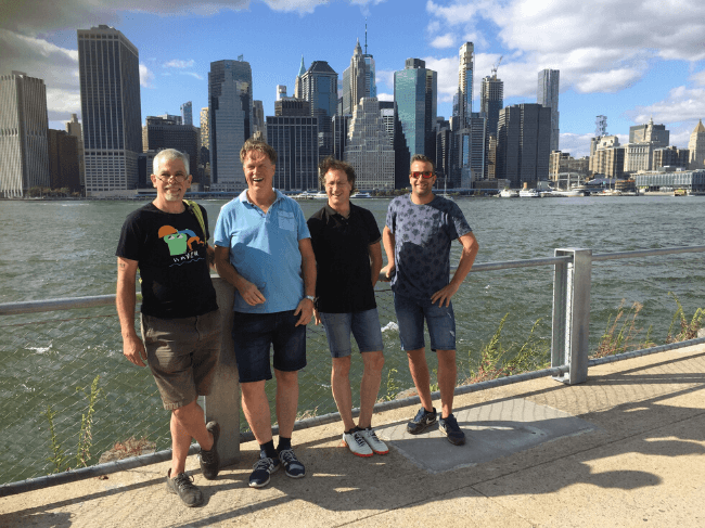 Van Raam besucht die Vereinigten Staaten New York
