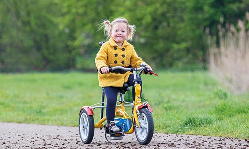 5 einzigartige Fahreigenschaften des Husky-Kinderdreirads Van Raam