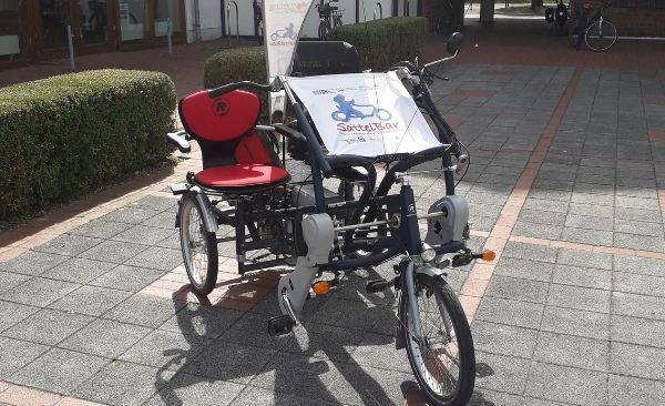 Verhuur in Bielefeld Van Raam Fun2Go duofiets